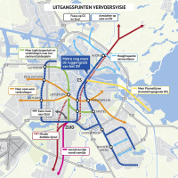 "De metro gaat de tram en bus verdringen" maar mogelijk ook de fiets