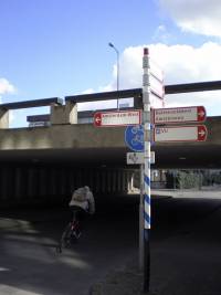 het veilige fietstunneltje
