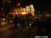 Fietser ernstig gewond bij aanrijding bij het Rijksmuseum